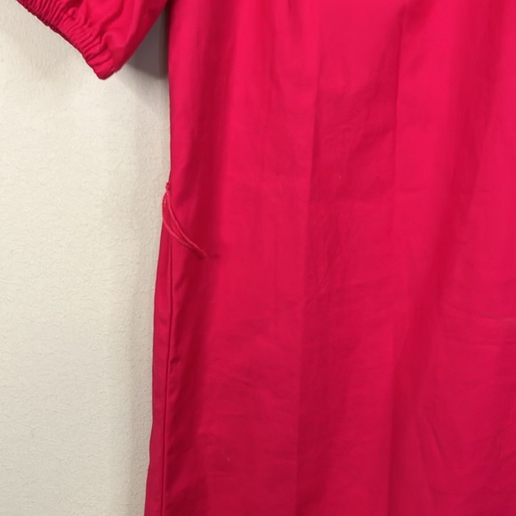 Reformation Rita pink puff sleeve midi dress - Picture 5 of 10